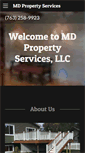Mobile Screenshot of mdpropertyservicesmn.com